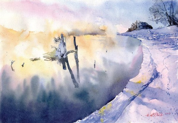 Гжегож Врубель акварелист