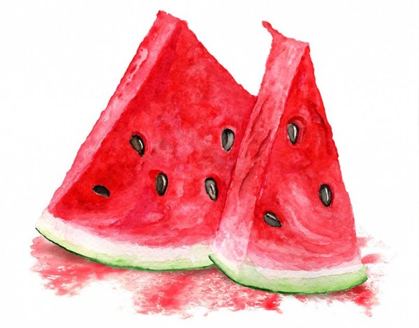 Кусок арбуза