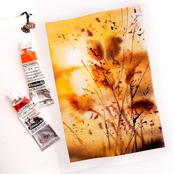 Скетчбук для рисования акварелью