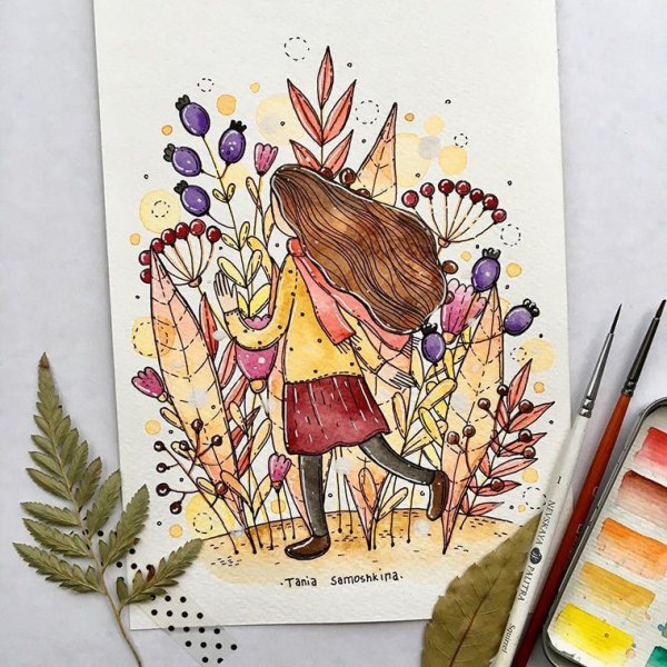 Таня Самошкина иллюстратор