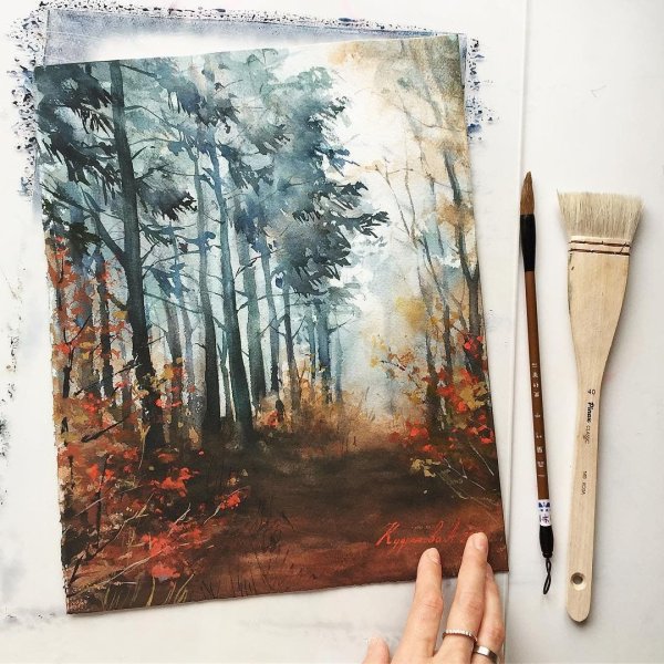 Художник Кудряшова Анна @Anna_Pole