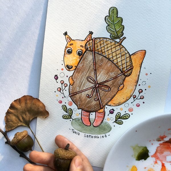 Tania Samoshkina иллюстрации