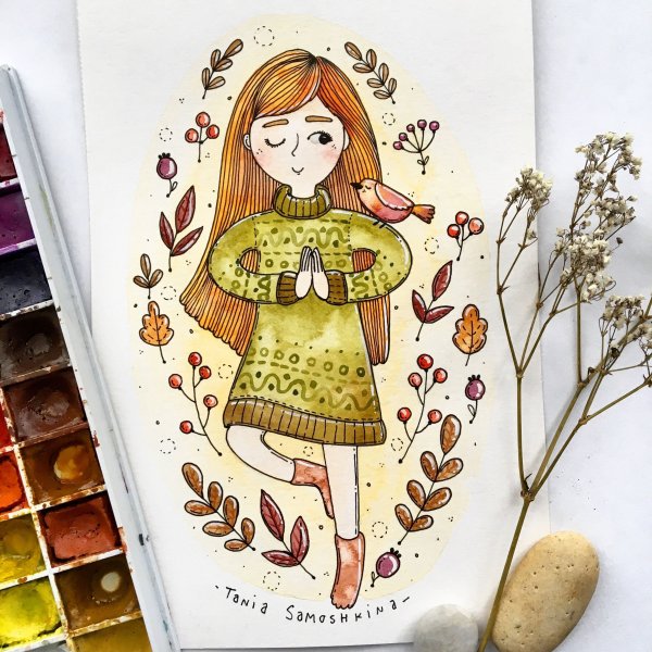 Tania Samoshkina иллюстрации