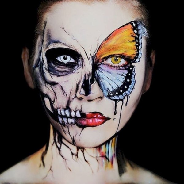 Грим на Хэллоуин для взрослых