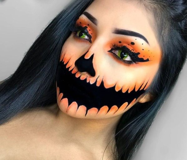 Страшные гримы для Хэллоуина