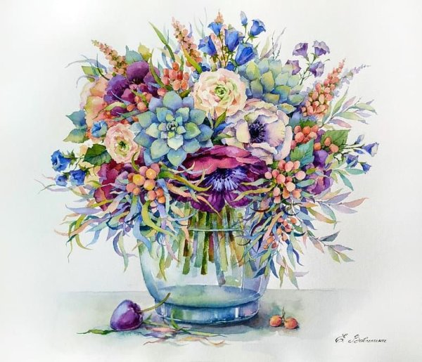 Вавилина акварель