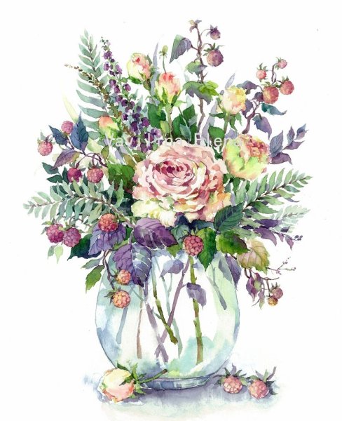 Елена Вавилина акварель