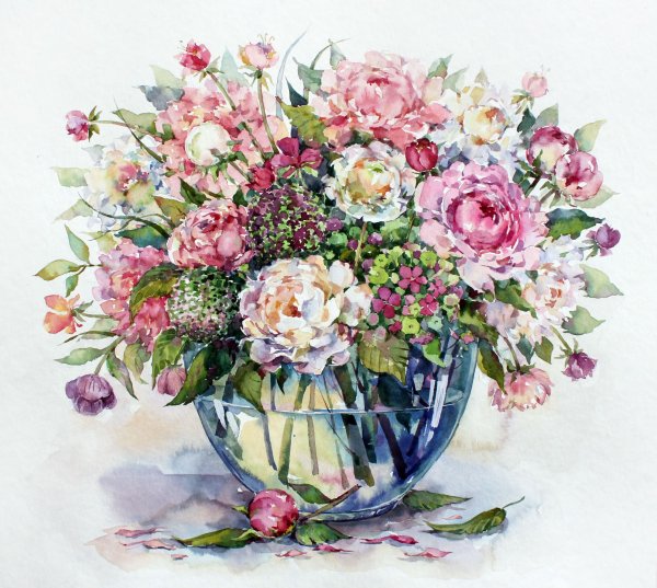 Елена Вавилина акварель