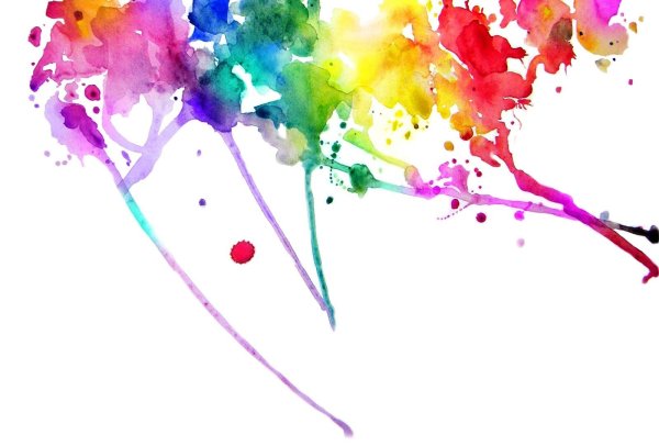 Акварельные Кляксы