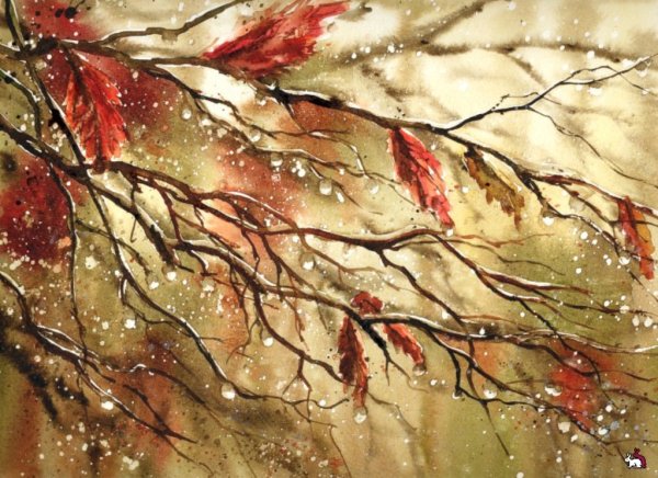 Акварели польской художницы Malgorzata Szczecinska