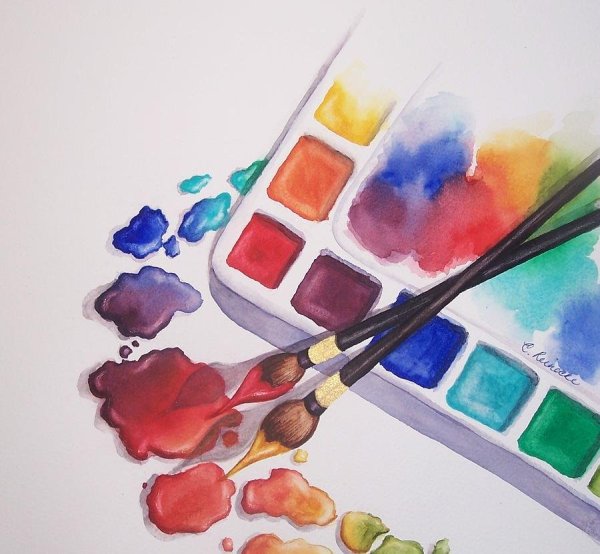 Краски Акварельные