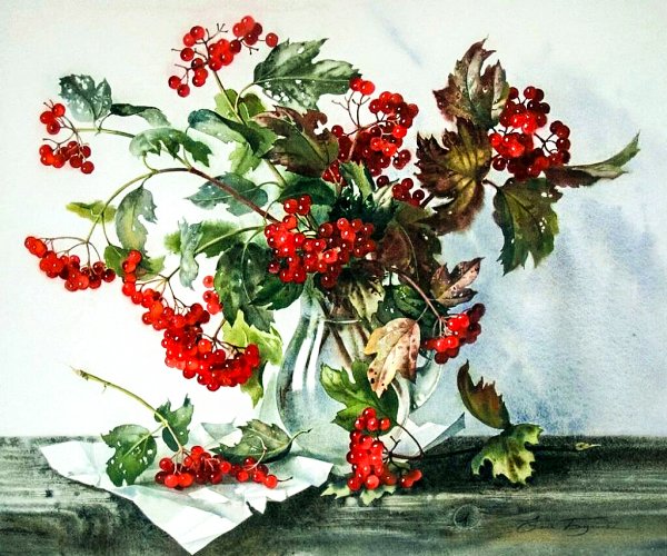 Акварели художника Ryoyu Fukui