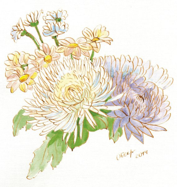 Стиль Гун би Хризантема