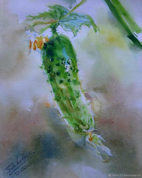 Елена Залегина акварель