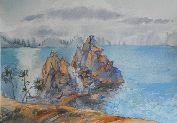 Живопись Ольхон Байкал