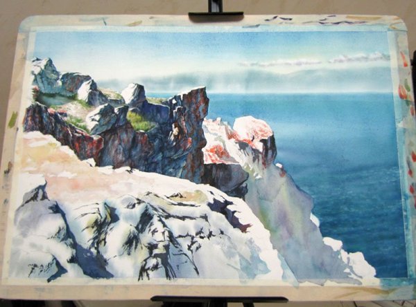 Байкал живопись