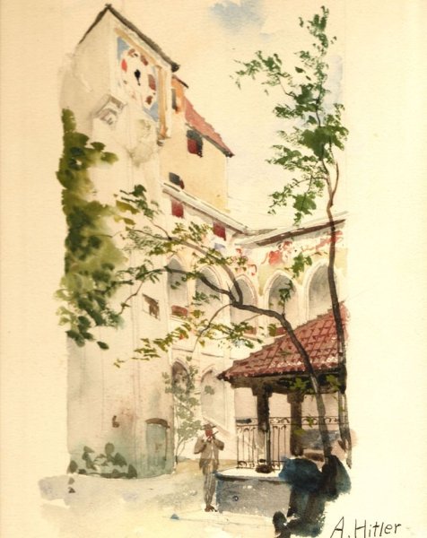 Картины Адольфа Гитлера