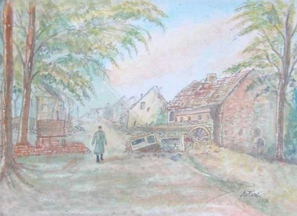 Картины Адольфа Гитлера галерея