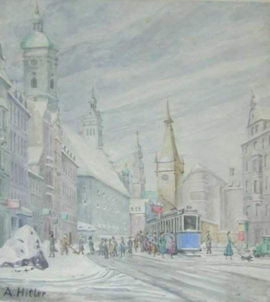 Картины Адольфа Гитлера