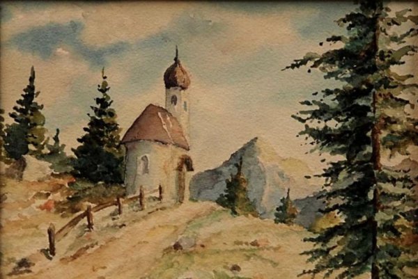 Акварели Адольфа Гитлера