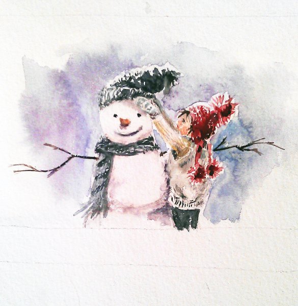 Виктория Кирдий Снеговики