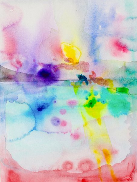 Акварельная абстракция