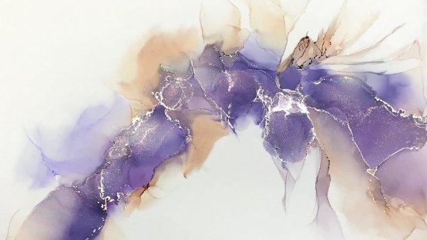 Акварельные разводы