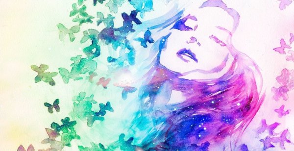 Рисунки акварелью для срисовки