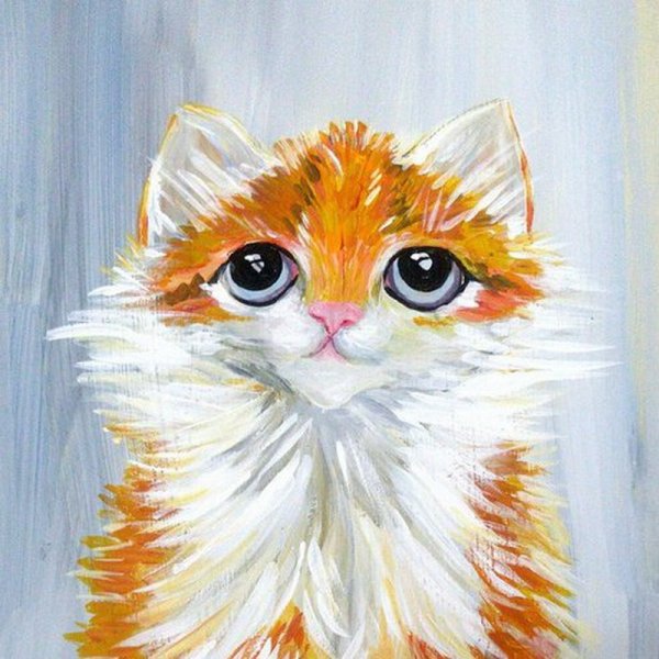 Правополушарное рисование коты