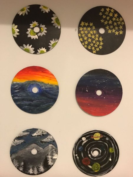 Роспись виниловых пластинок