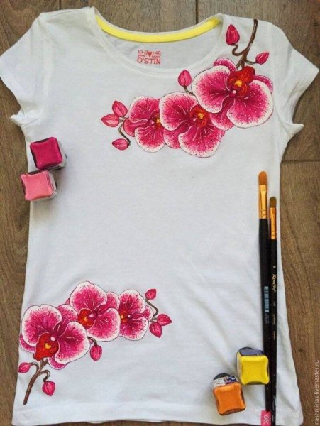 Роспись футболок