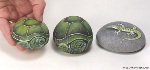 Роспись на камнях