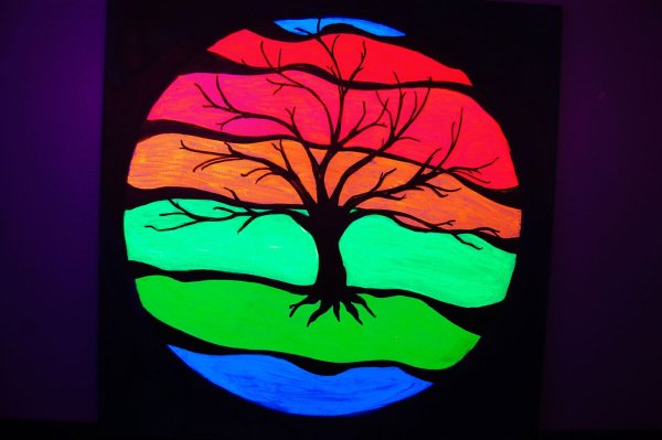 Флуоресцентная живопись