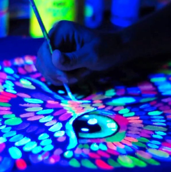 Краски по ткани Луч флуоресцентные