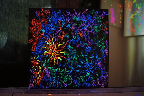 Флуоресцентная краска