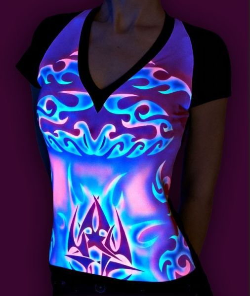 Флуоресцентная краска для ткани