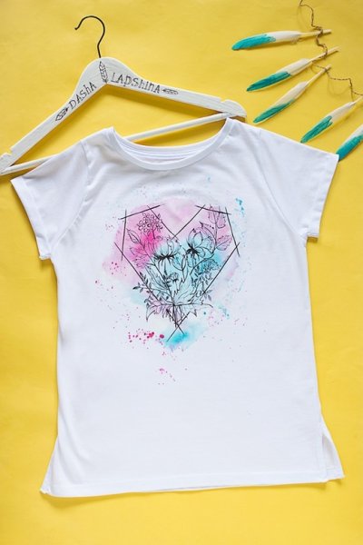 Разрисованные футболки