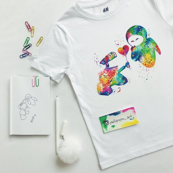 Роспись футболок для детей