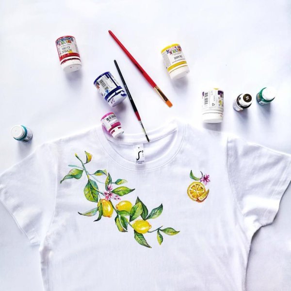 Разрисованные футболки