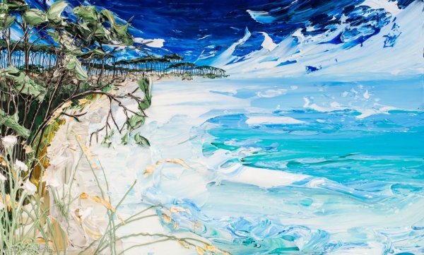 Картины Джастина Геффри волна