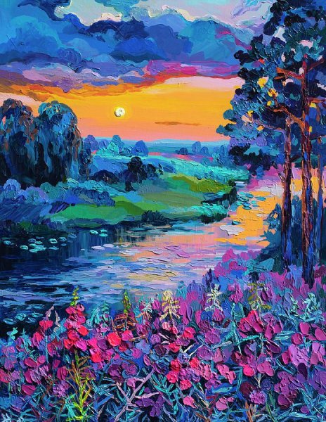 Художник-Импрессионист Анастасия Трусова.