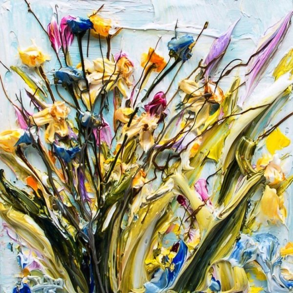 Джастин Геффри картины мастихином