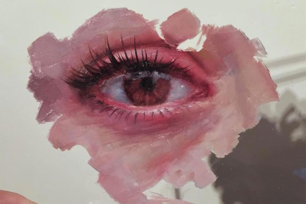 Эстетика глаза нарисованные