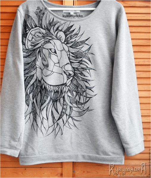 Роспись толстовки