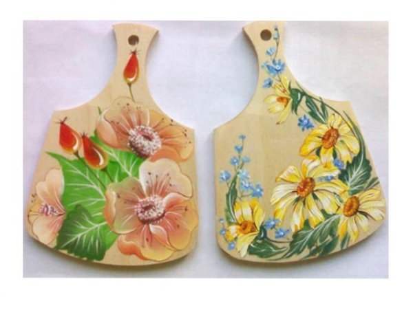 Расписные разделочные доски