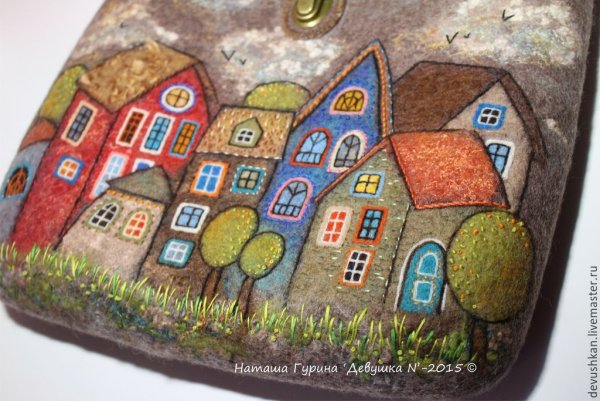 Аэрография на валенках