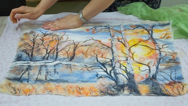 Войлок рисунок