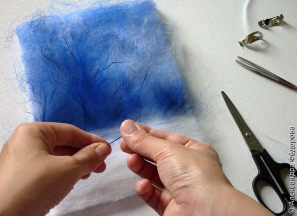 Дани Айвс "картины шерстью"