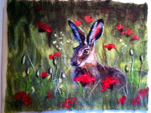 Войлок рисунок