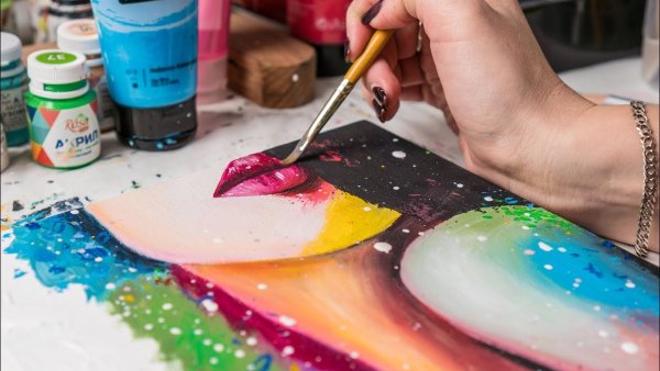 Акриловые краски для рисования